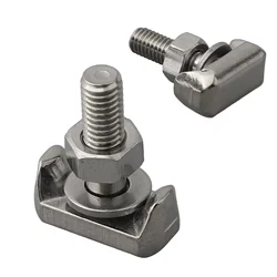 T-Bolt Stainless Steel Battery Terminal Connectors Cable Screw M6 Battery Terminals Connector Car Accessories