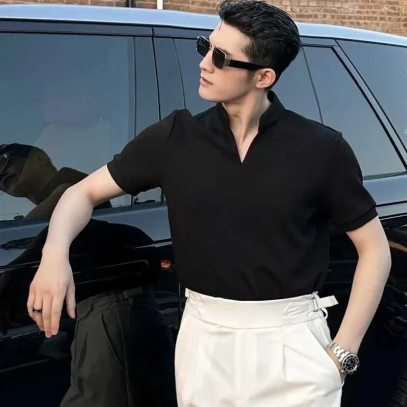 

High Waist Casual Pants Men's Slim Fit Commuter Simple Busin Suit Long Pants Korean Version Naples Leisure Trousers