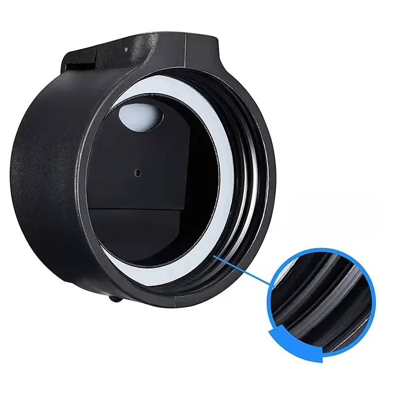 FUNUS 1 botella de doble capa de acero inoxidable degradado con pajita, tapa, botella térmica al vacío a prueba de fugas para el hogar, campamento al aire libre