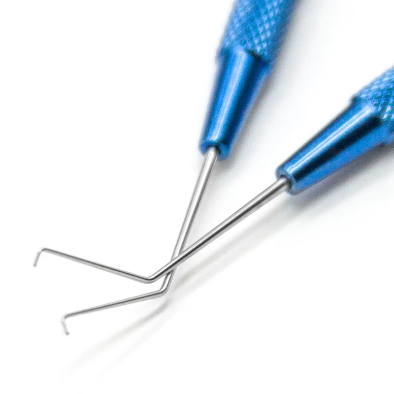 Oogheelkundige roestvrijstalen instrumenten Enkele kop Dual Head Iris Restorer Nucleus Shredder Nucleus Splitter