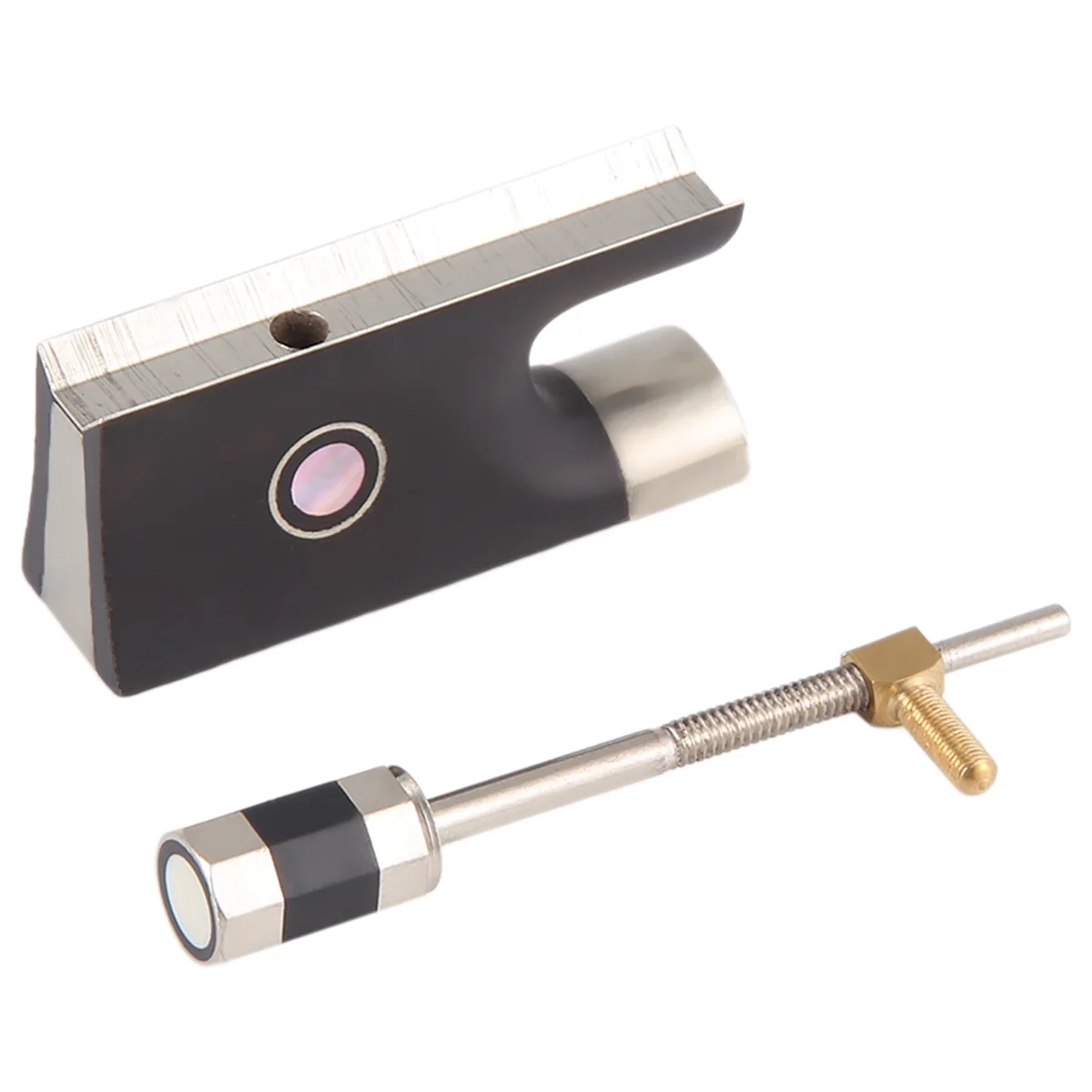 A99U Violin Bow Frog for 4/4 Violin Bow Parts Replacement Accessories