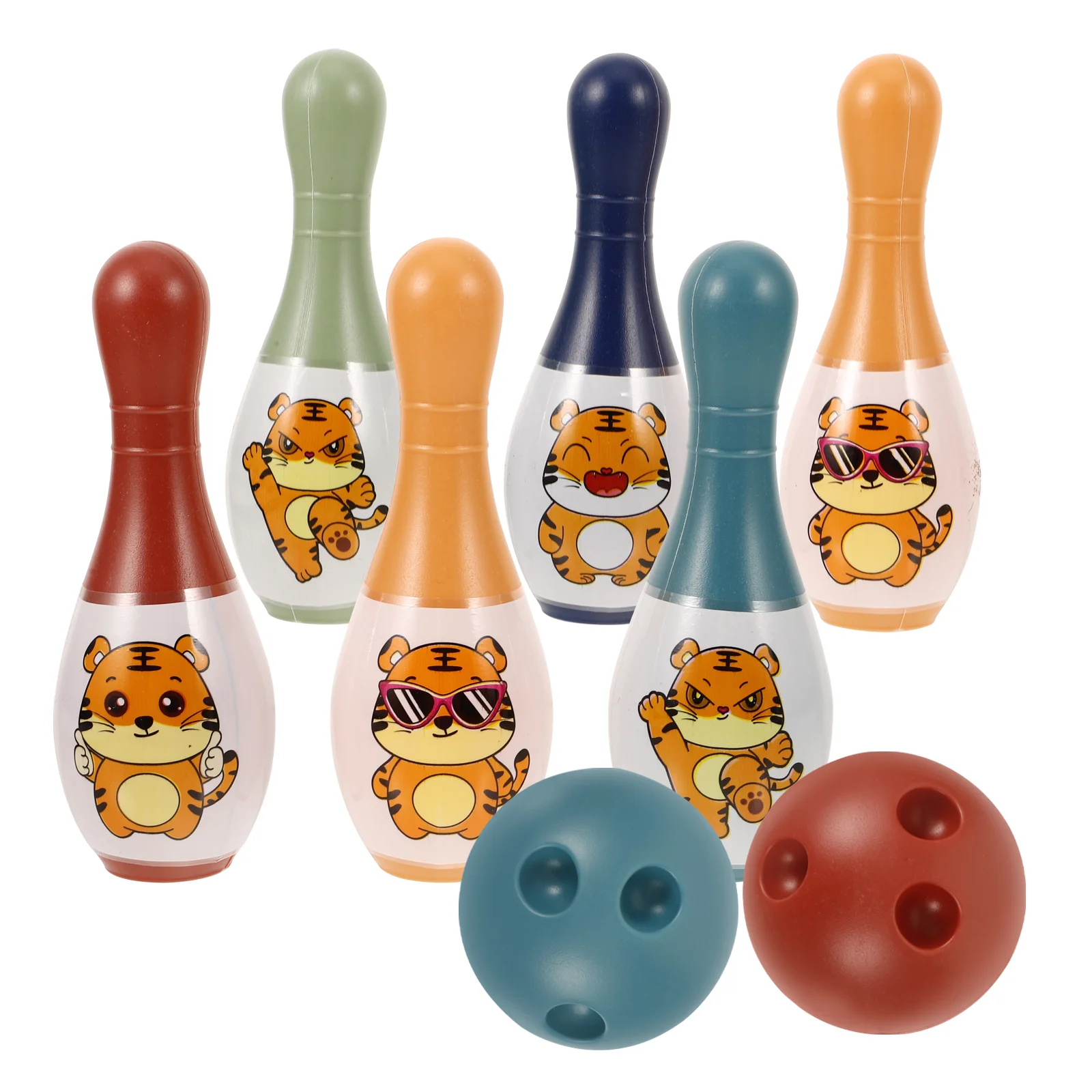 

1 Set of Kids Bowling Set Games Toys Yard Games Bowling Set Sports Games