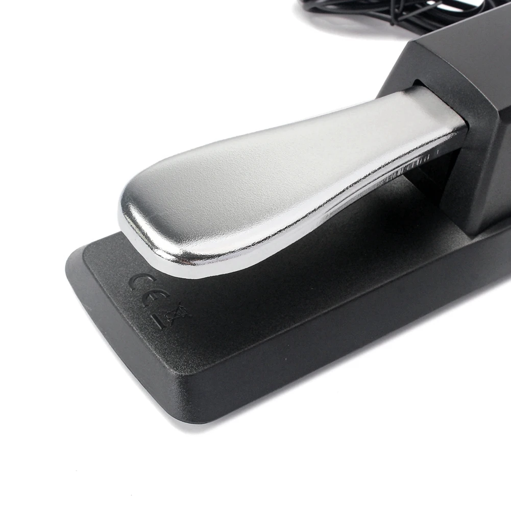 

High Quality Piano Keyboard Sustain Pedal with 1/4 inch Input Plugs_ELOS
