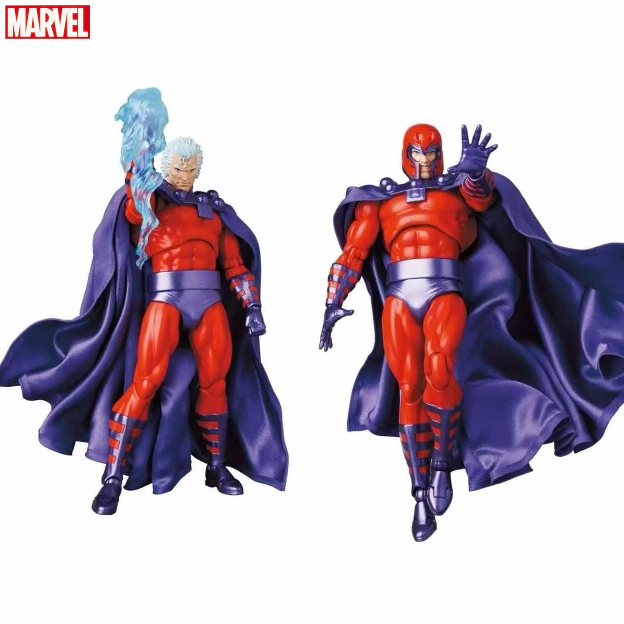 Original Mafex Magneto Cyclops Marvel Anime Figura de acción periférica Comic Ver. Modelo coleccionable Gk estatua adultos niños juguetes regalos