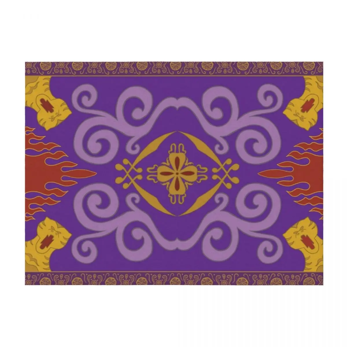 

Magic Carpet Throw Blanket Retros Luxury Throw Extra Large Throw funny gift Blankets