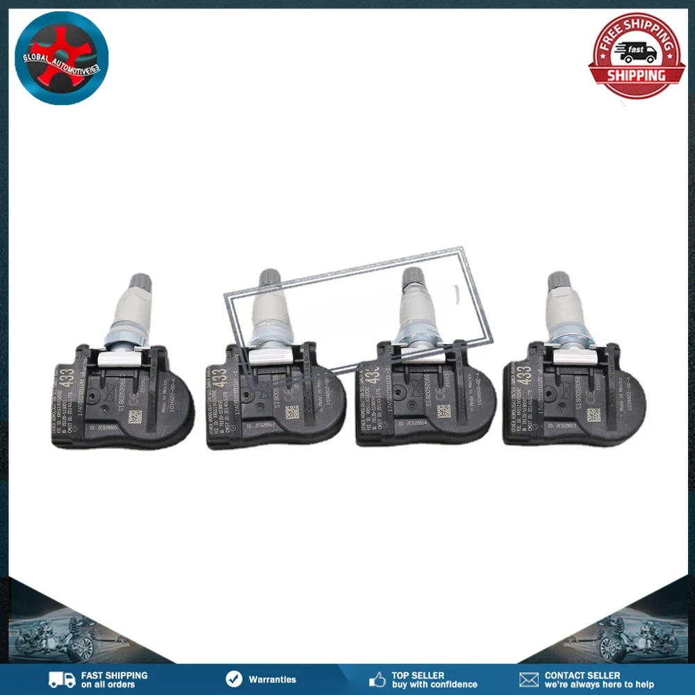 

Для Tesla Model 3 Model S Model X Tesla Model Y 433 МГц Датчик давления в шинах TPMS 1034602-00-A 1034602-00-C 1074812-00-B