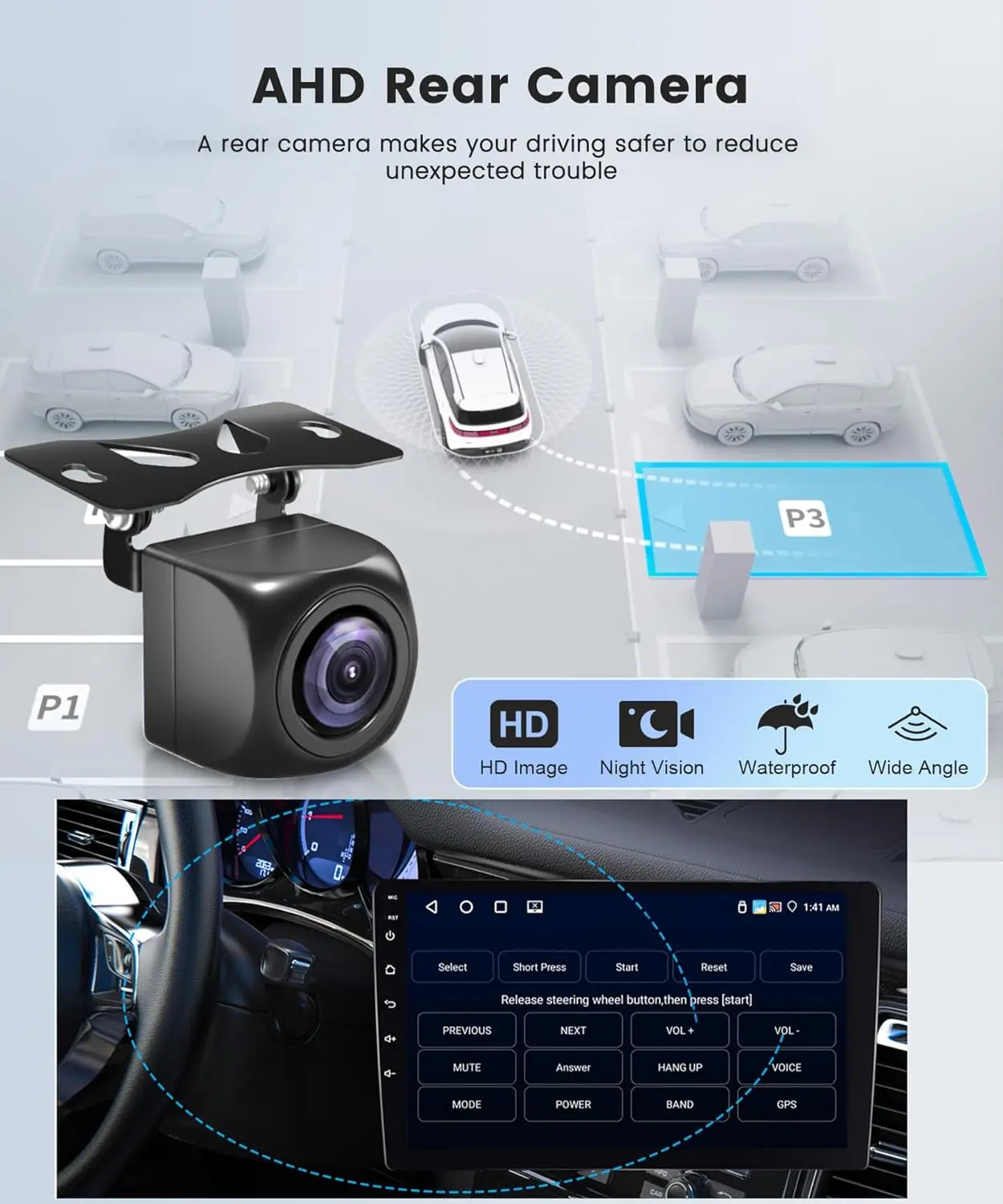 راديو عالمي للوسائط المتعددة للسيارة Android15 لسيارة Volkswagen Nissan Hyundai Kia Toyota Honda Peugeot benz BMW Audi Fiat Jeep Qualcomm