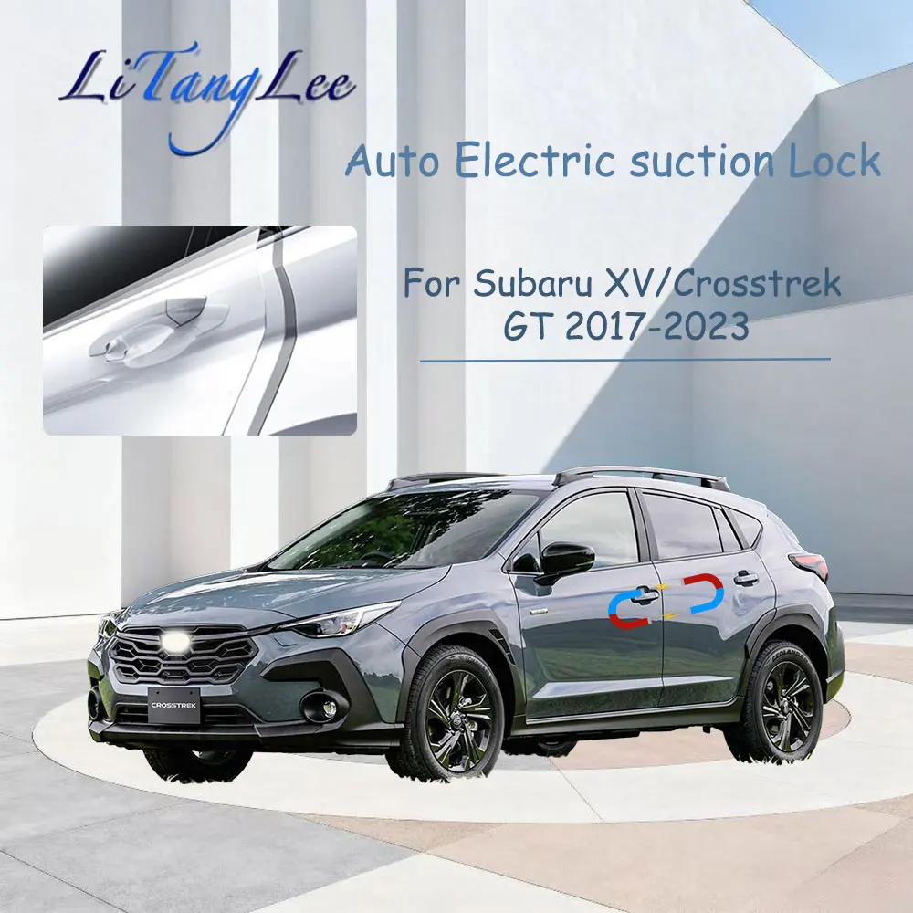 

Для Subaru XV/Crosstrek GT 2017-2023 ​ ​ Автомобильная дверная защелка с плавным закрыванием (с приводом блокировки прохода) — бесшумный доводчик с электрическим всасыванием