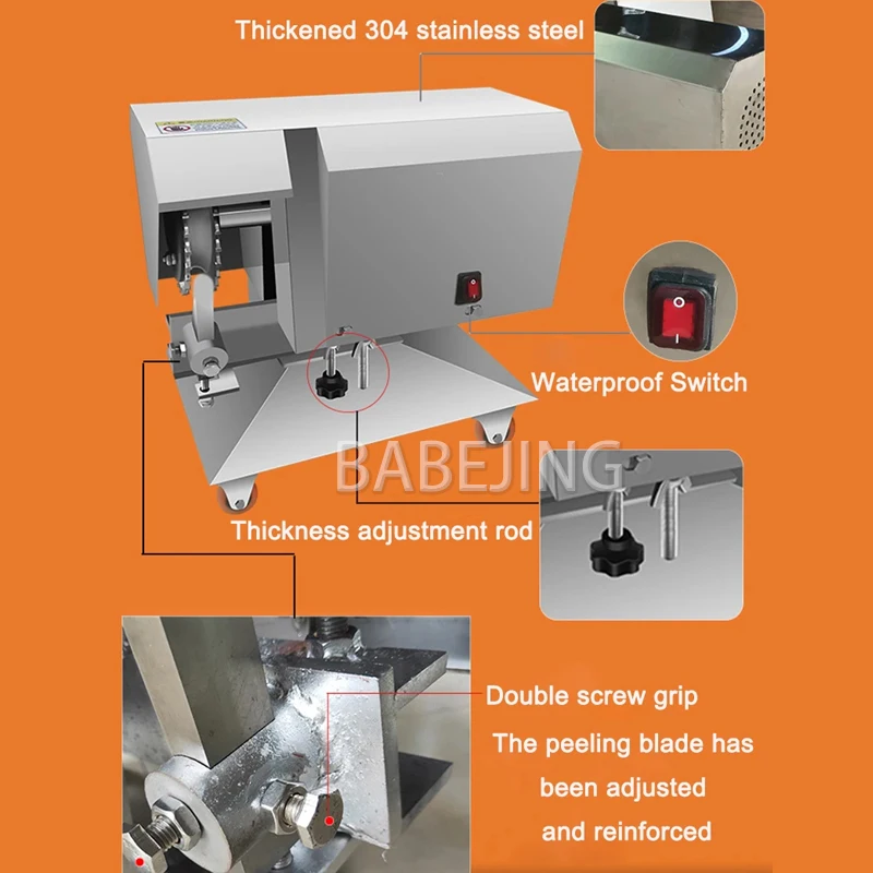 Stainless Steel Electric Coconut Planer, Coconut Peeler, Coconut Sheller