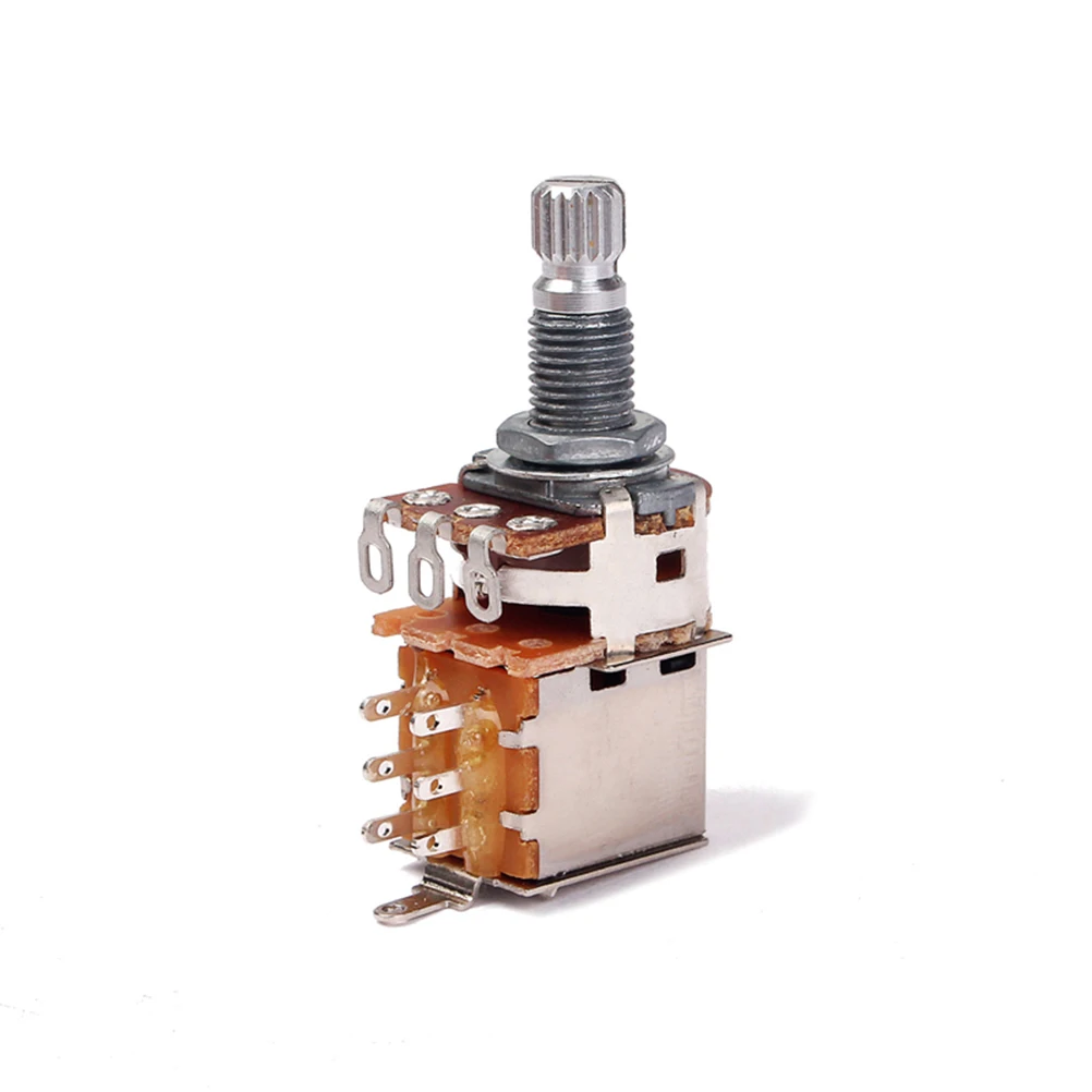 

Potentiometer Guitar Tone Push Pull Volume Guitars Amp A500K Audio-potentiometers