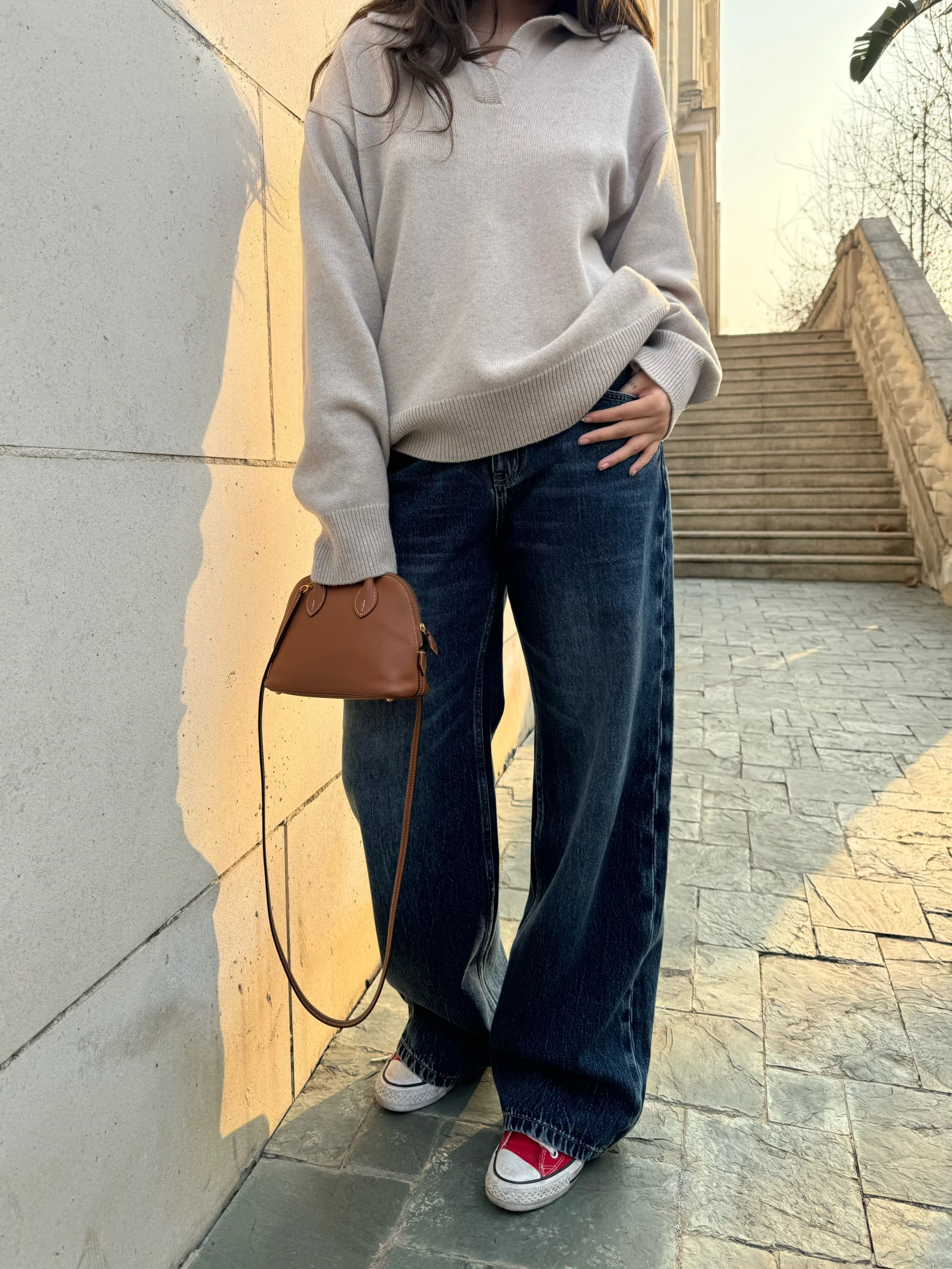 

Ретро-джинсы синего цвета, свободные широкие брюки прямого кроя, удлиненные, повседневные, из хлопка, с низкой посадкой