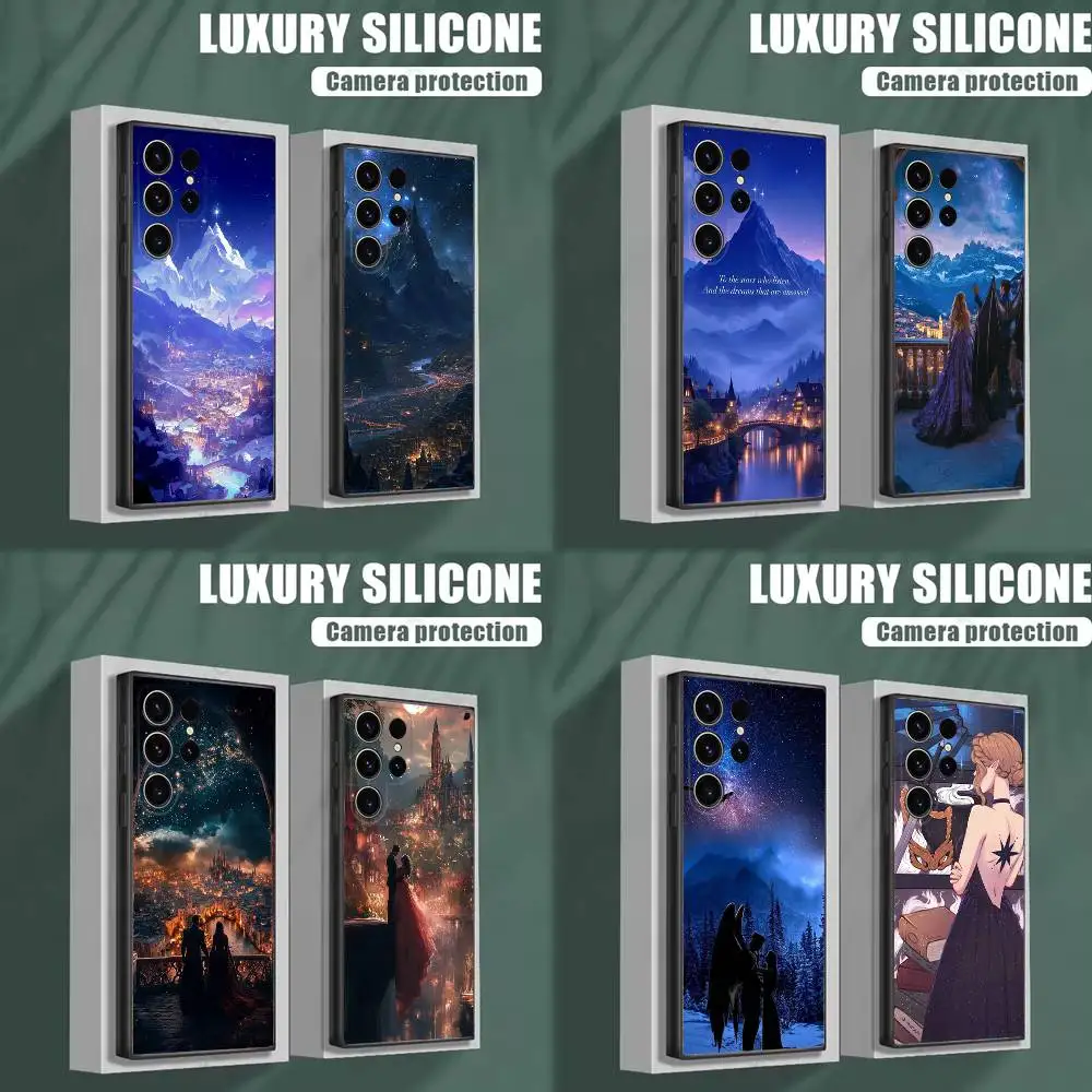 

A-Acotar A Court of Mist Phone Case For Samsung S25,S24,S23,S22,S21,S20,S10,Ultra,Plus,Lite,FE,Soft Silicone Black Cover