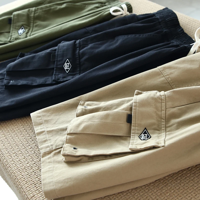 

Waed Casual Men's orts Functional Sle Streetwear Five-Quarter Length Slim Fit Faionable Summer Leisure Pants