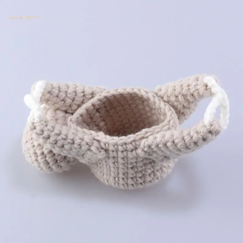 Plant Holder Novelty Planter Basket Elegant Knitted Sloths Ornament for Home Hanging Planters Basket Cartoon Sloths Dropship