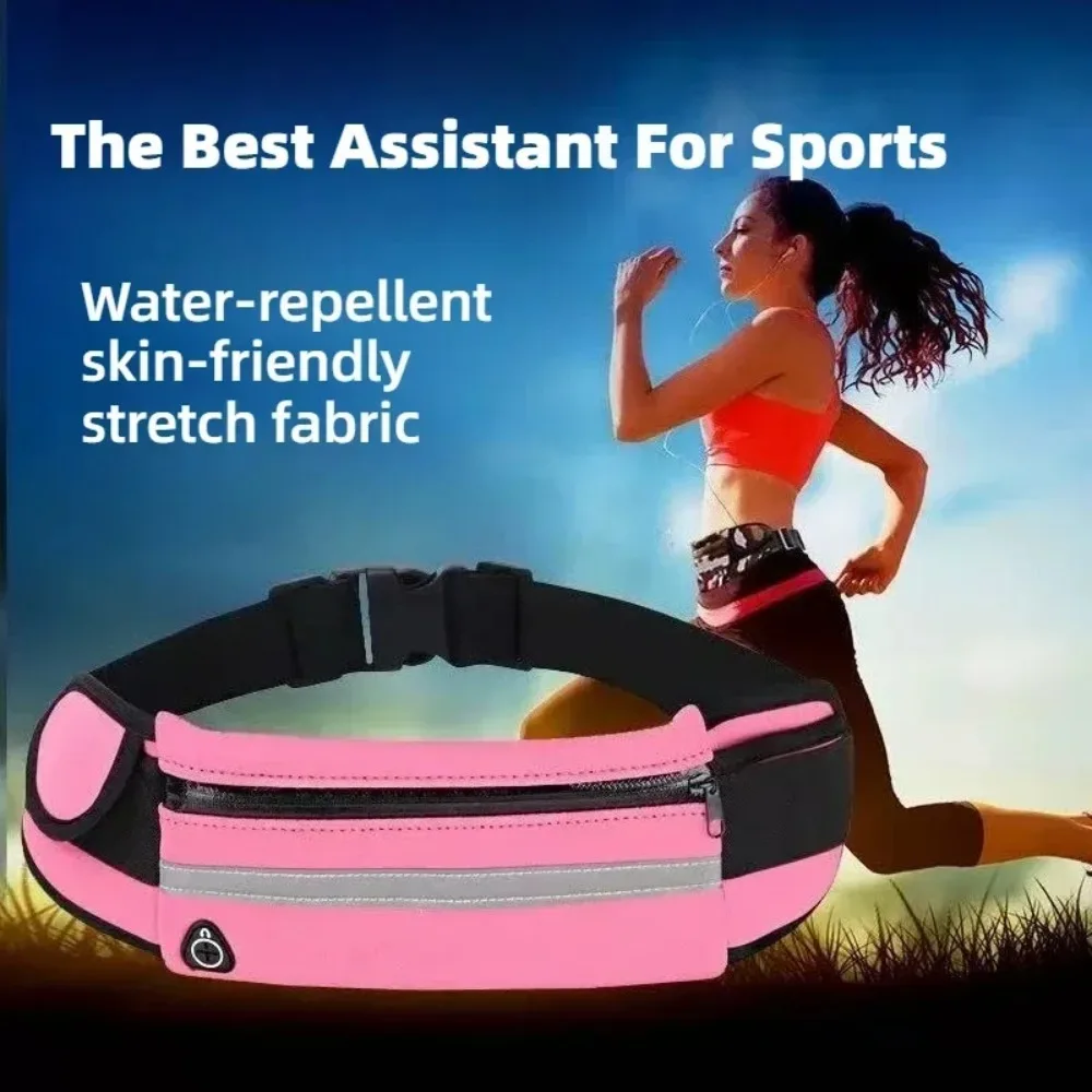 Running Waist Bag Multi-function Sports Cycling Accessories Mobile Phone Water Bottle Storage Small Bag Waterproof Unisex