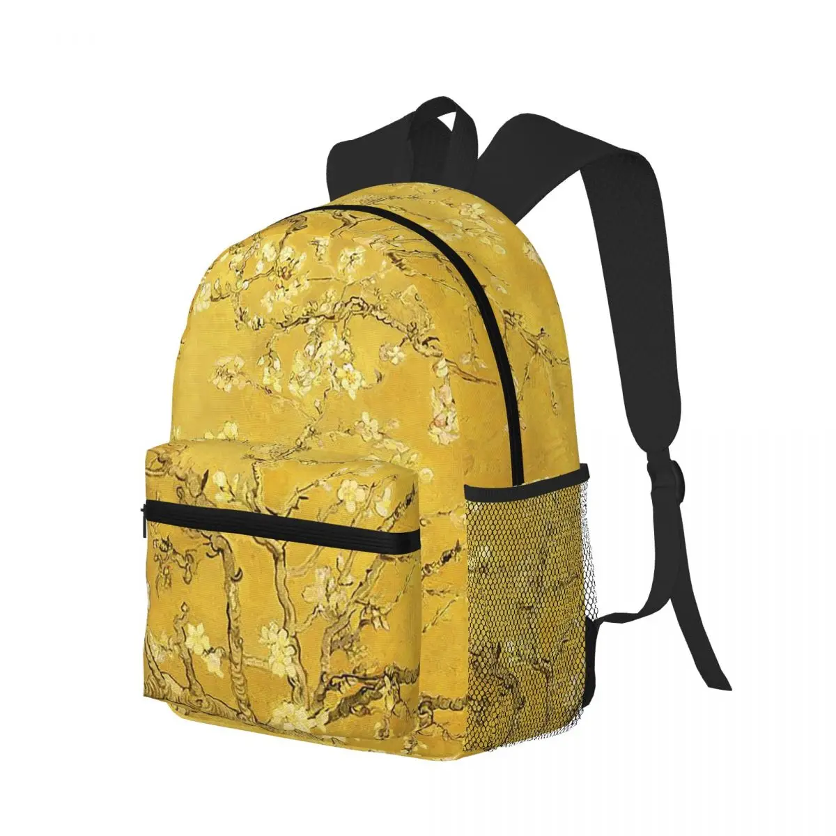 

Vincent Van Gogh Painting Almond Blossoms Student Backpack School Bag Hiking Travel Daypack for Boys Girls Bookbag Shoulder Bags