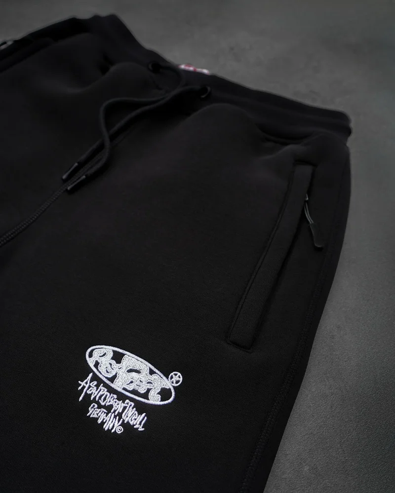 Y2k سراويل رياضية غير رسمية للرجال على الموضة العصرية ملابس هيب هوب ريترو للزوجين سراويل واسعة الساق كبيرة الحجم عالية الخصر #3