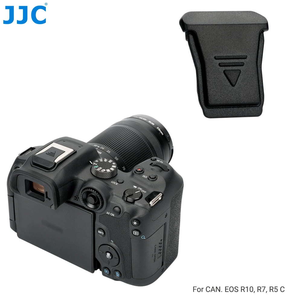 JJC 4PCS Camera Hot Shoe Cover for Canon EOS R8 R50 R6 Mark II R10 R7 R5C R3 Replaces Canon ER-SC2 Photography Accessories