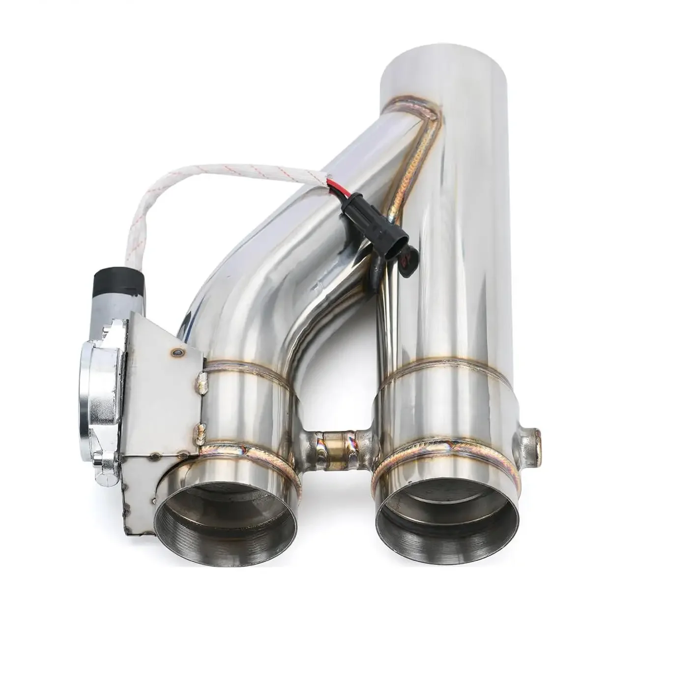 2.25'' 2.5'' 3'' Two in one New Dual-valve electric Cutout Electric Exhaust E-Cutout Remote Downpipe