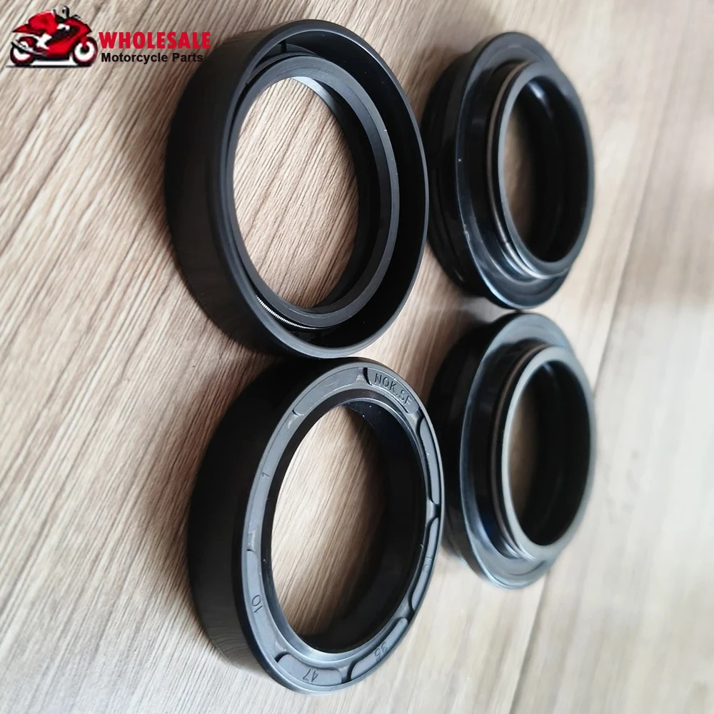 

2pc/4pc/8pc/16pc 35x47x10 35*47 Front Fork Damper Oil Seal 35 47 Dust Cover For PENTON HARE SCRAMBLER 250 MX250 MX 250 400 MINT