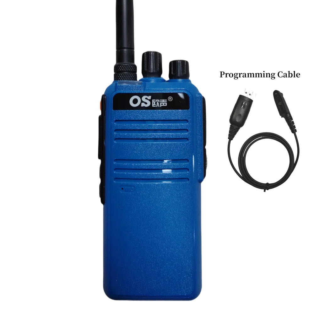 IP67 مقاوم للماء مقاوم للانفجار لاسلكي تخاطب OS-FT68 UHF 10 واط طويلة المدى فائقة الاستعداد اتجاهين راديو للمصنع الكيميائي