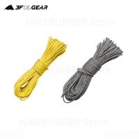 3F UL GEAR UHWMPE Guylines Outdoor Camping Reflective Ropes Ultralight Nylon Ropes 1.7m/20m Tent Accessories