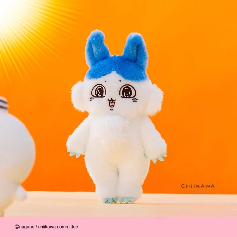 

Chiikawa Power-Up Hachiware Plush Keychain - Kawaii Anime Parallel World Series Collectible Soft Stuffed Animal Charm Gift