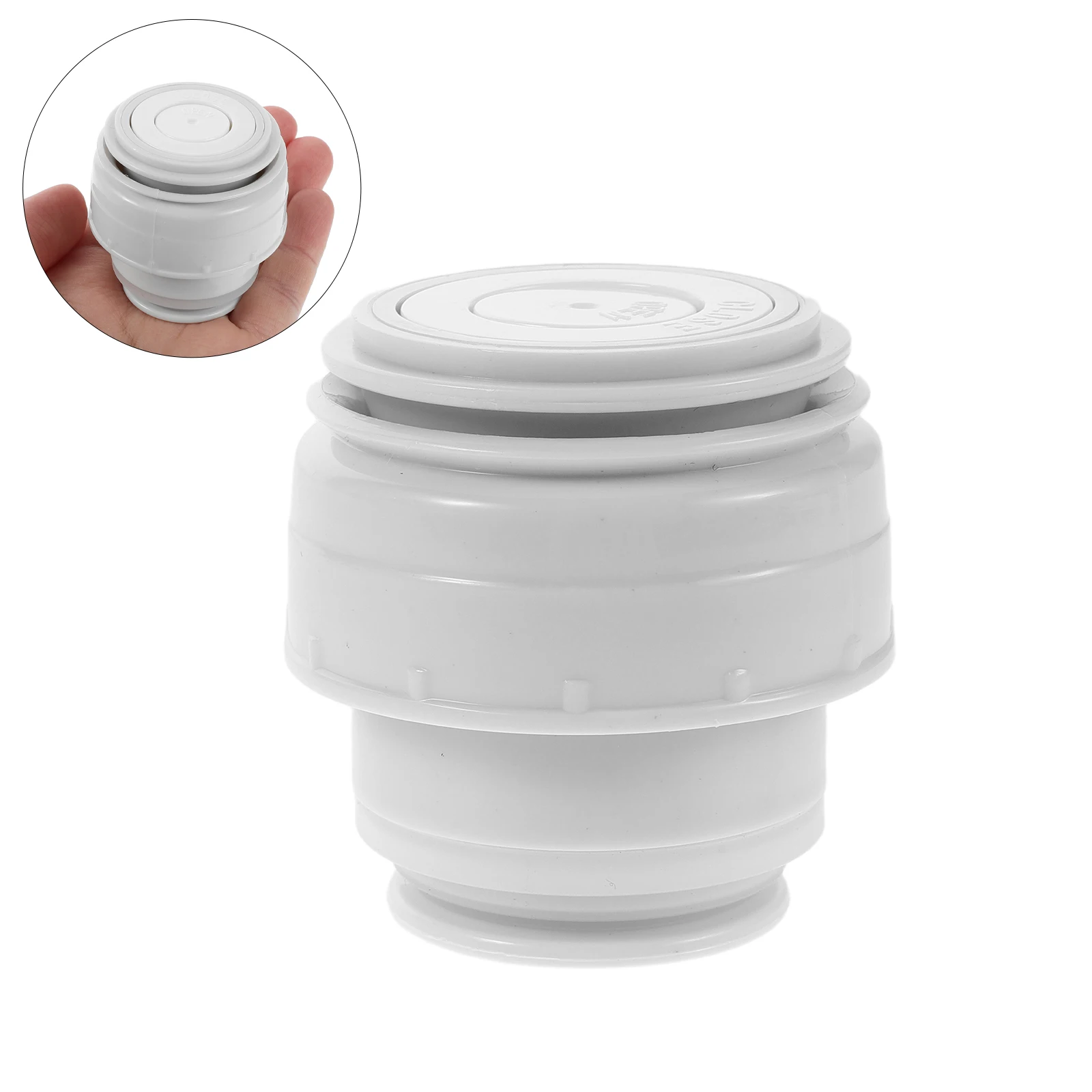 

4.5cm Vacuum Sealing Cap for Water Bottles Replaceable Insulated Flask Lid Leakproof Secure Fit for Hot Cold Drinks on The Go