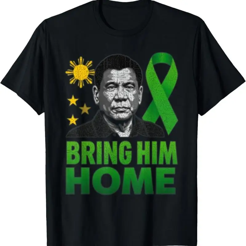 

Duterte Bring Him Home Philippines Prrd Du30 Supporter T Shirt Unisex