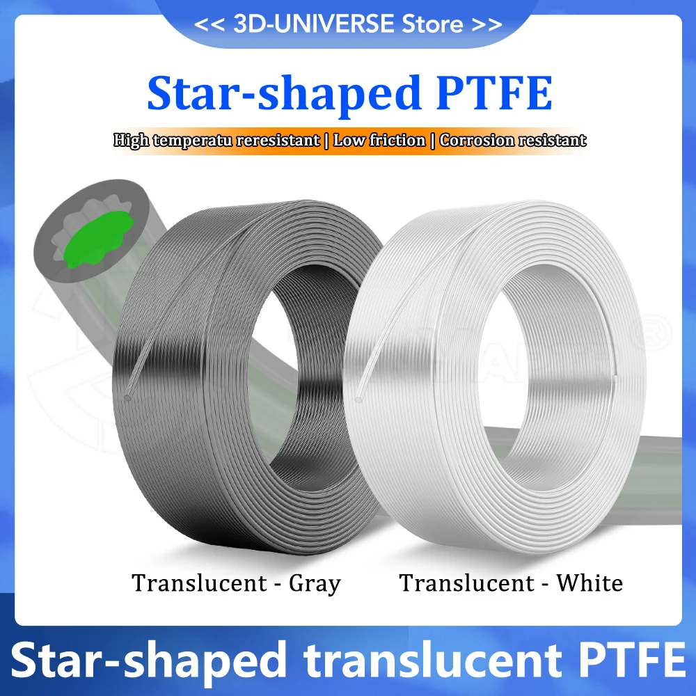 �y�Z�[�����zBambu Lab AMS�p ���^PTFE�`���[�u �O�a4mm ���a2.2mm �e�t������ �����炩 ���������R 1.75mm���Օi�p