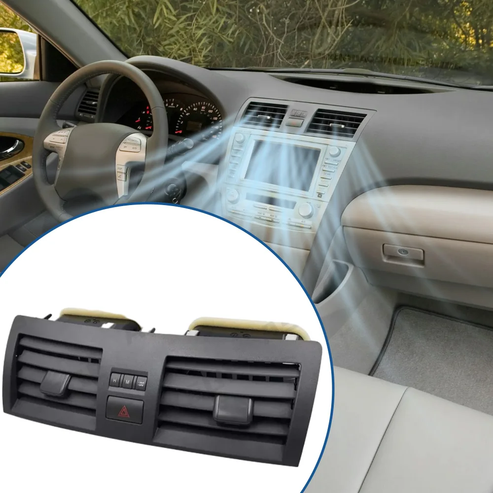 Front Center Console Dash  A/C Air Vent Outlet Grille Assembly for Toyota Camry 2007-2011 55660-06100, 5566006100
