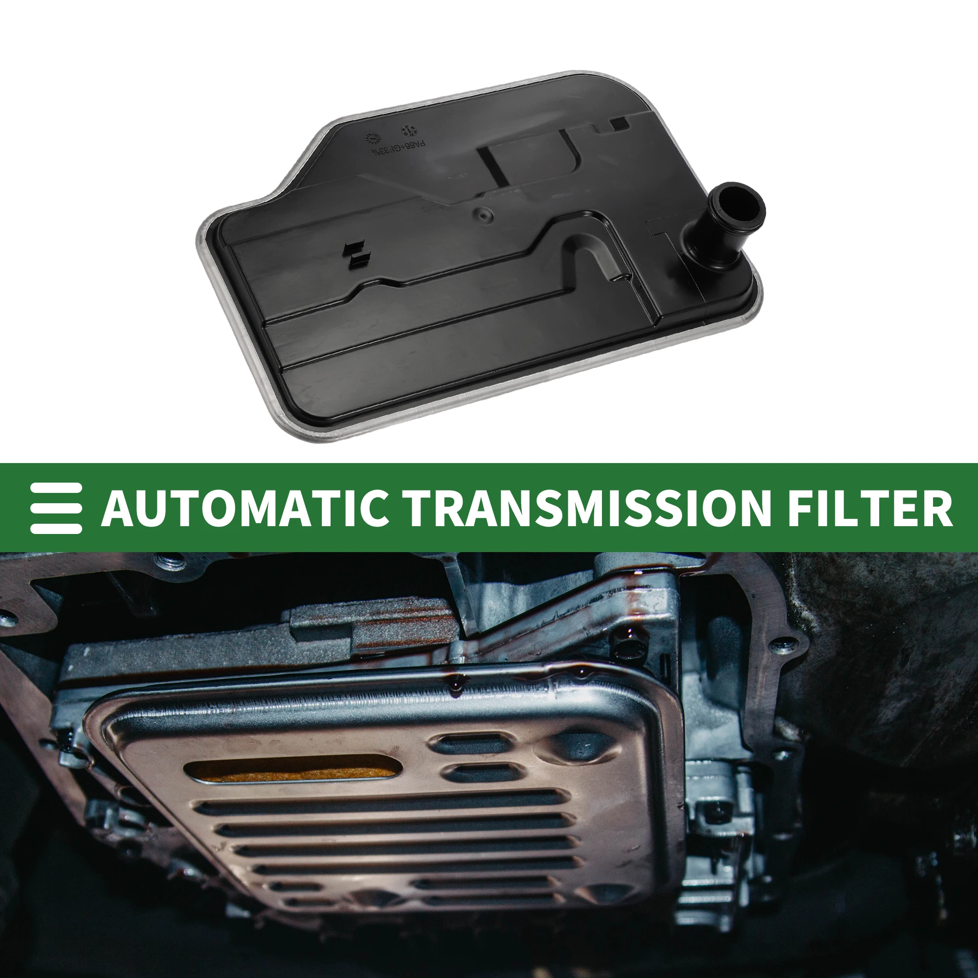 

UXCELL Automatic Transmission Filter Transmission Oil Filter for Mercedes-Benz CL550 07-14 No.2202710380/2212770200