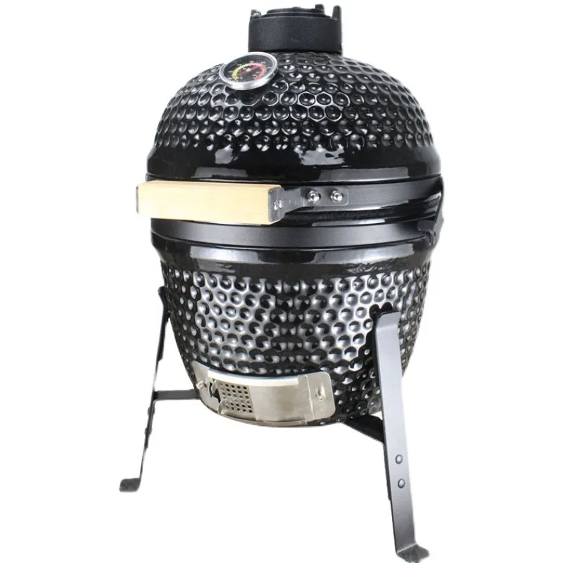 Courtyard Camping Barbecue Stove Household Large Capacity Ceramic Outdoor Portable Picnic Charcoal Oven Camp Cooking Supplies