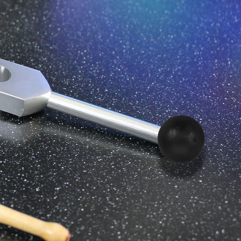 Tuning Fork Holder Rubber Ball Design for Meditation Music Therapy Universal Fit Sturdy Nonslip Support Compact Lightweight view 5