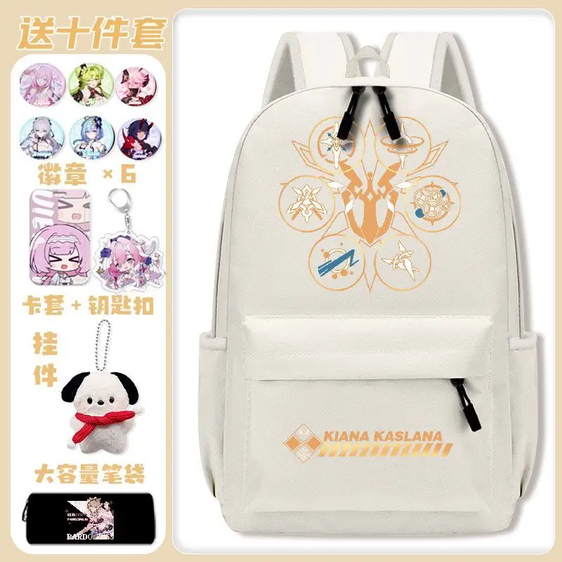 Anime Honkai Impact 3 Versatile Element Same Style For Men Women High Appearance Lightweight Elementary And Middle School St