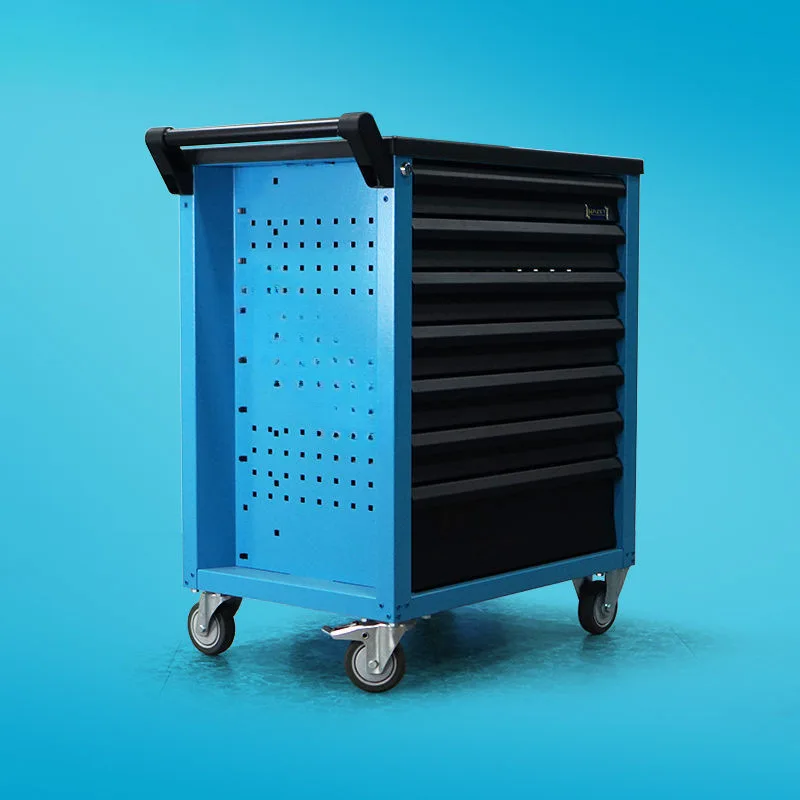 Tool cart Multi-function trolley Auto repair Tool cabinet 7 drawers