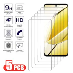 4Pcs Anti-Burst Tempered Glass For Realme 8 9 10 11 Pro Plus Screen Protector C20 C21 C25 C30 C31 C33 C35 C51 C53 C55 Glass Film