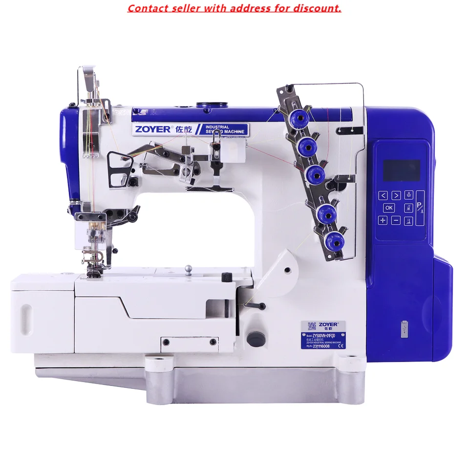

ZY500VN-01FQD ZOYER Automatic Interlock Sewing Machine With Built-in Direct-drive Motor