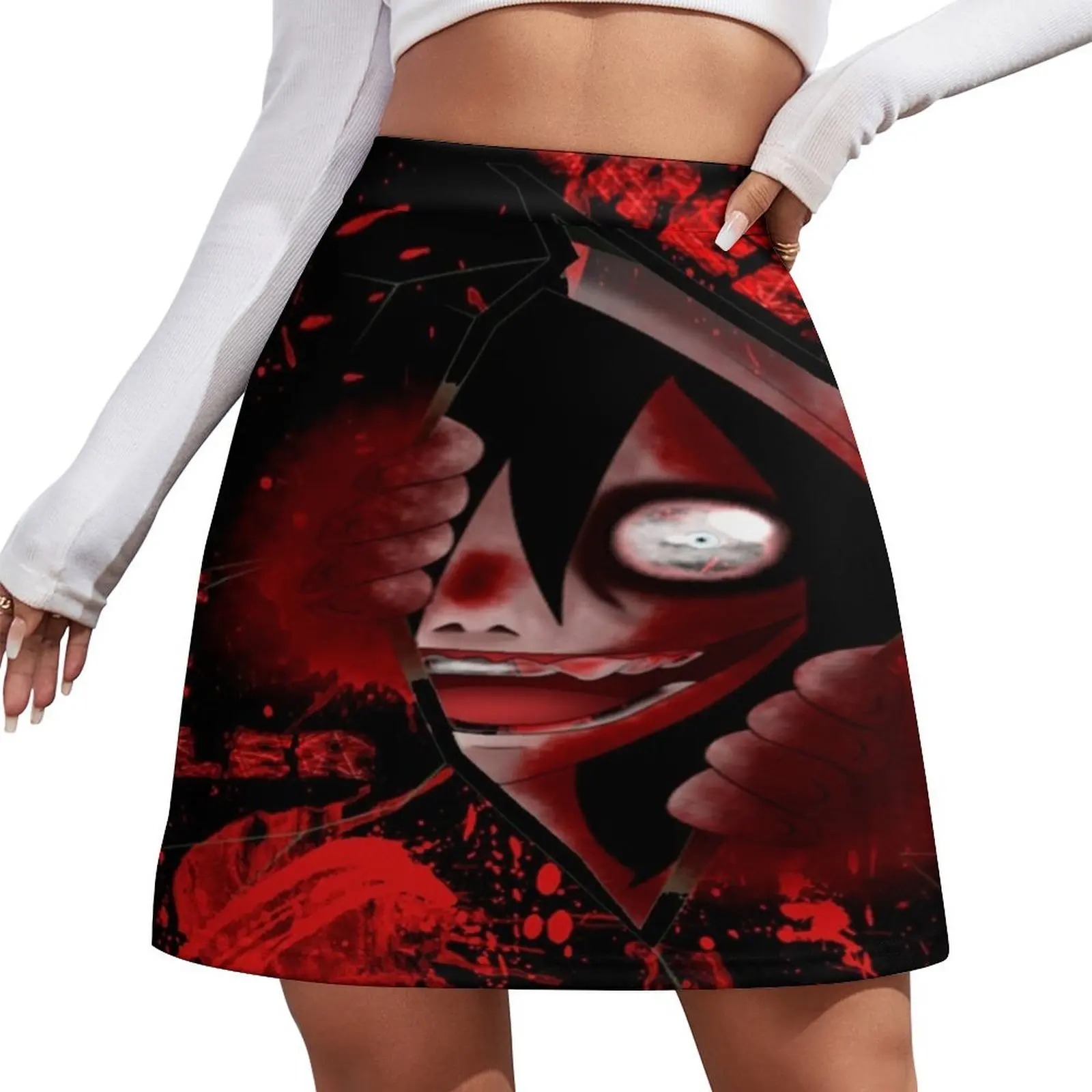 

JEFF THE KILLER Mini Skirt summer skirts shorts