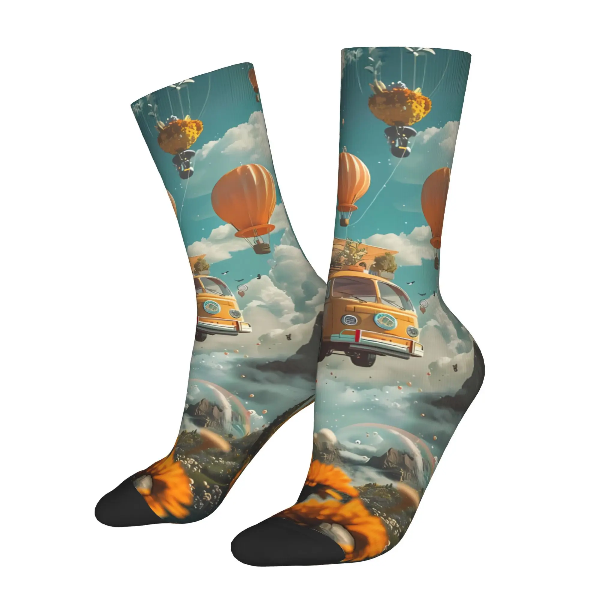 

Balloon Dream Trip Sock Printed Man Polyester