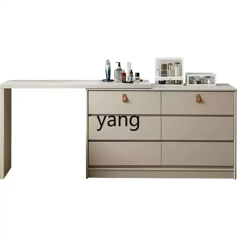 LH corner dresser bedroom modern simple chest cabinet integrated dressing table solid wood dressing table
