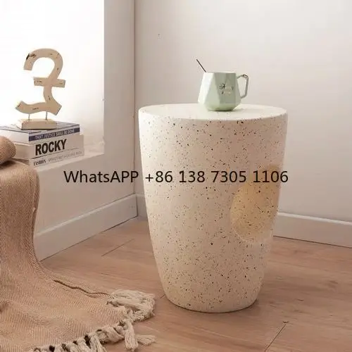 

Nordic side few B & B small round table creative small coffee table ins cream wind cafe side few bedside tables