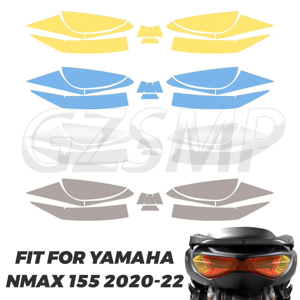 

Fit for Yamaha NMAX 155 NMAX155 2020 2021 2022 Motorcycle Tail Lights Transparent Protection Film Decorative Sticker