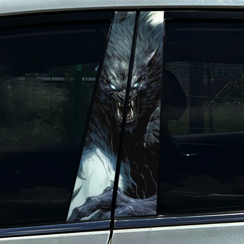 2Pcs Werewolf Car S…