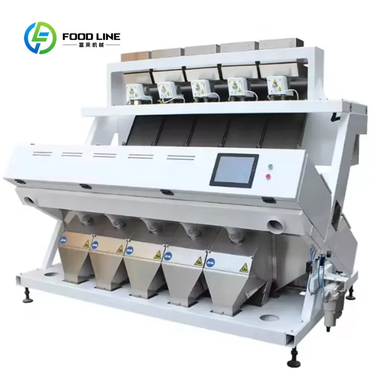 High Precision Color Sorting Machine Large Capacity Coffee/Corn/Red Beans/Rice Color Sorter