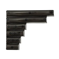 MDA Convex Spacebar Crystal Black Shine Through Backlit 2u 2.25u 2.75u 3u 6u 7u Space For Split Keyboard Minila Planck Razer