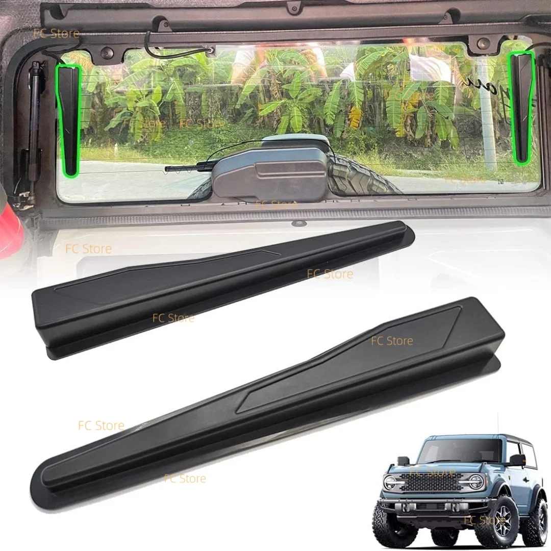 Defroster Wire Protection Compatible with 2/4 Door Bronco & Bronco Sport 2021-2025 2026, Rear Window Heater Wire Cover