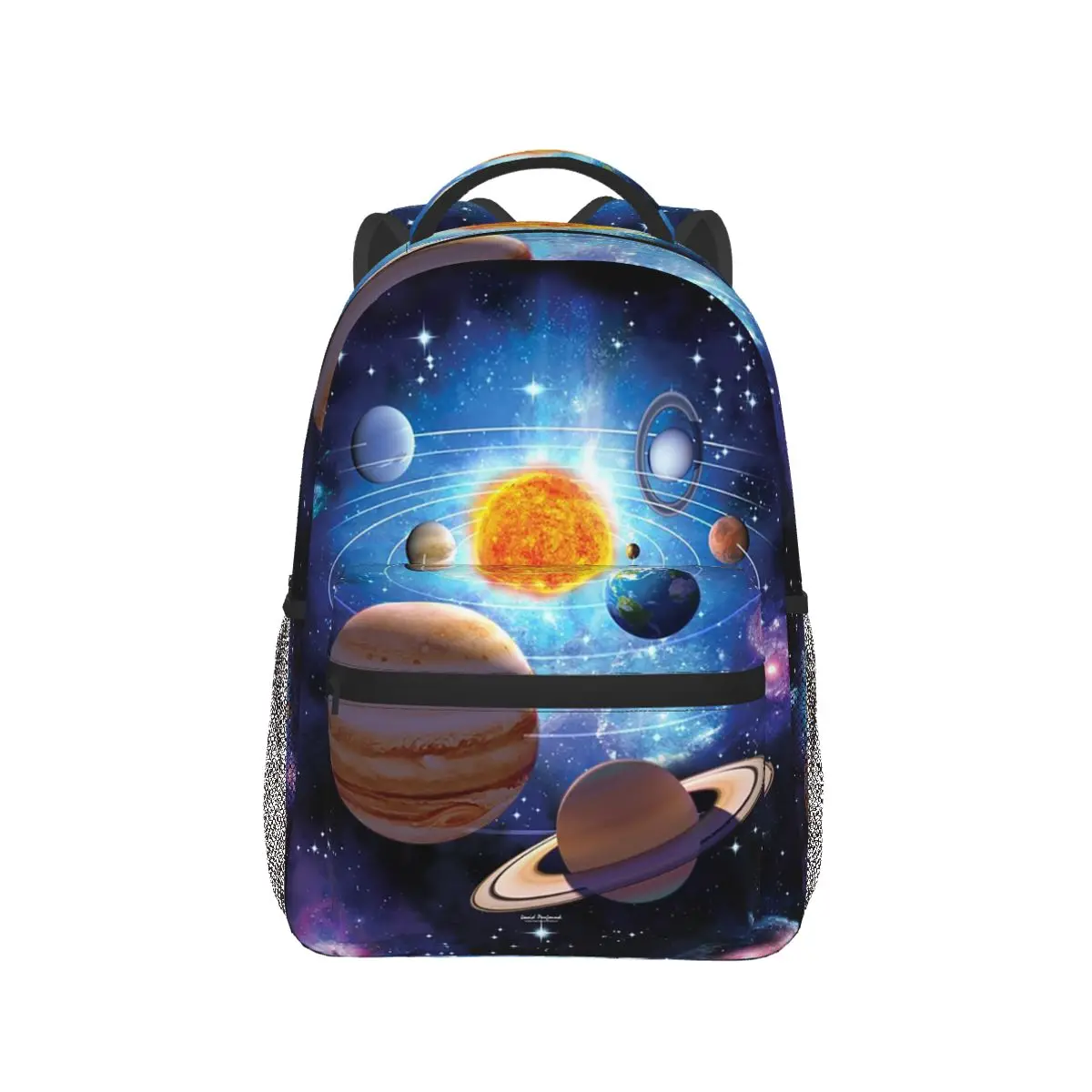 

Solar System Backpack Hot Sale Daypack Large Capacity Children BookBag School Bag Shoulder Bags for Men Women