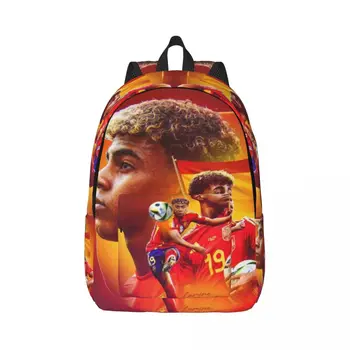 Lamine Y-Yamal Fashionable and avant-garde, fully printed, comfortable student backpack for carrying.