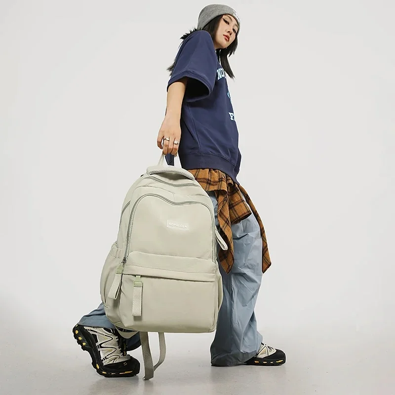 Waterproof Women's Backpack Daily Travel Female Multi-pocket Woman Man Travel Bag Schoolbag for Teenage Girl Boy Laptop Knapsack